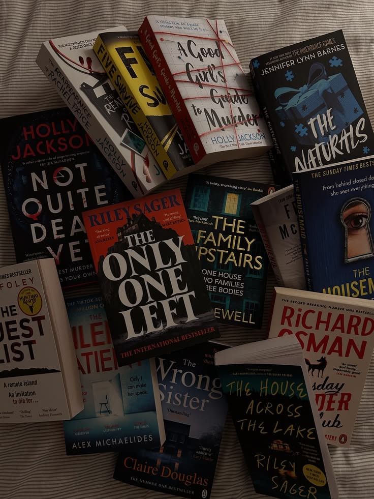 Mystery and thriller books